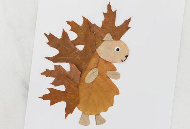 Adding painted facial details to hedgehog