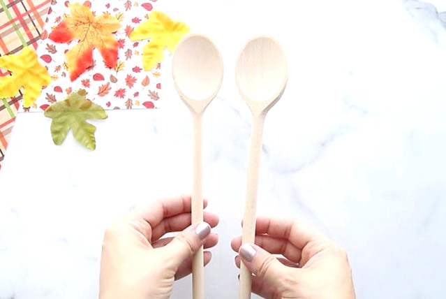 Wooden Spoons for Scarecrows