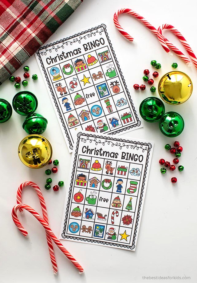 Christmas Bingo Printable Cards