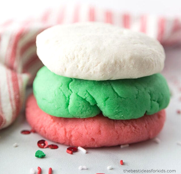 Christmas Playdough Recipes for Kids