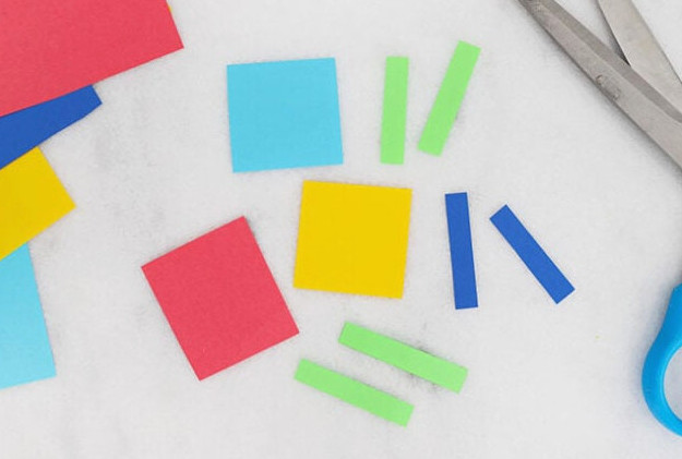 Cut out present shapes