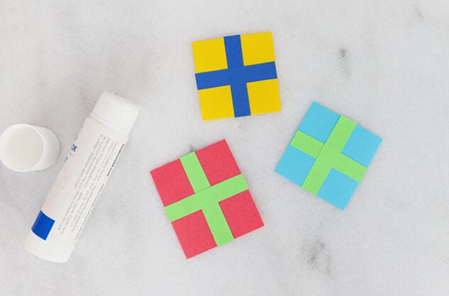 Glue presents together