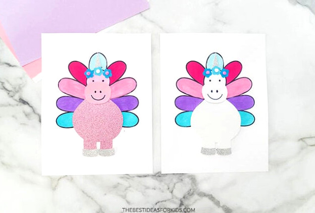 How to make a unicorn turkey disguise