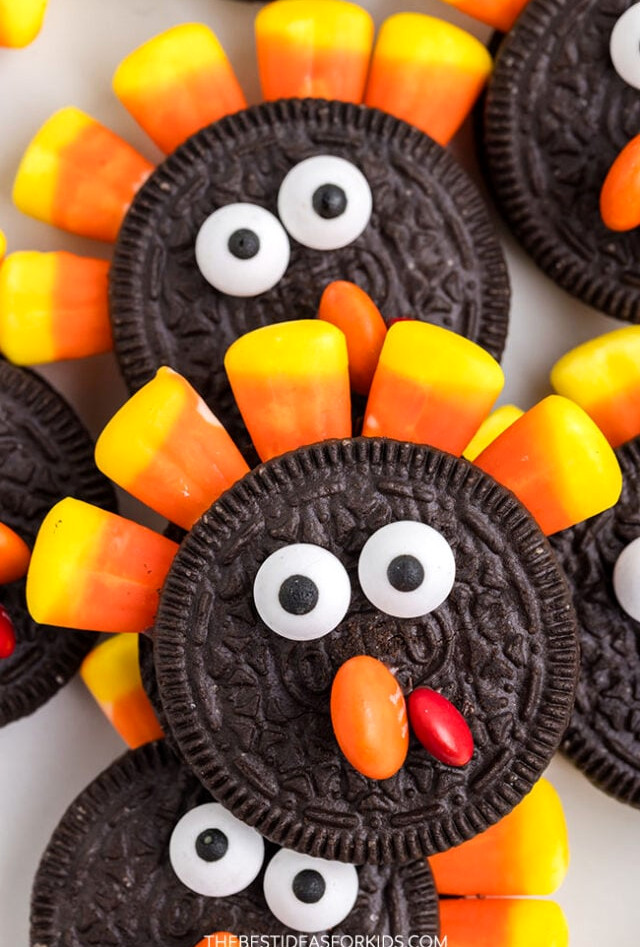 Oreo Cookie Turkeys