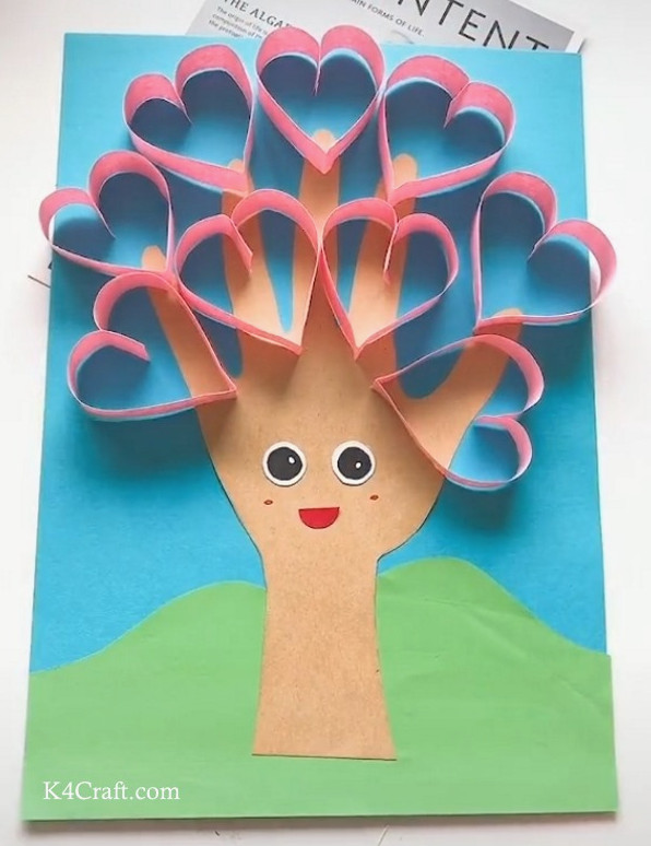 Beautiful Heart shape Paper Card