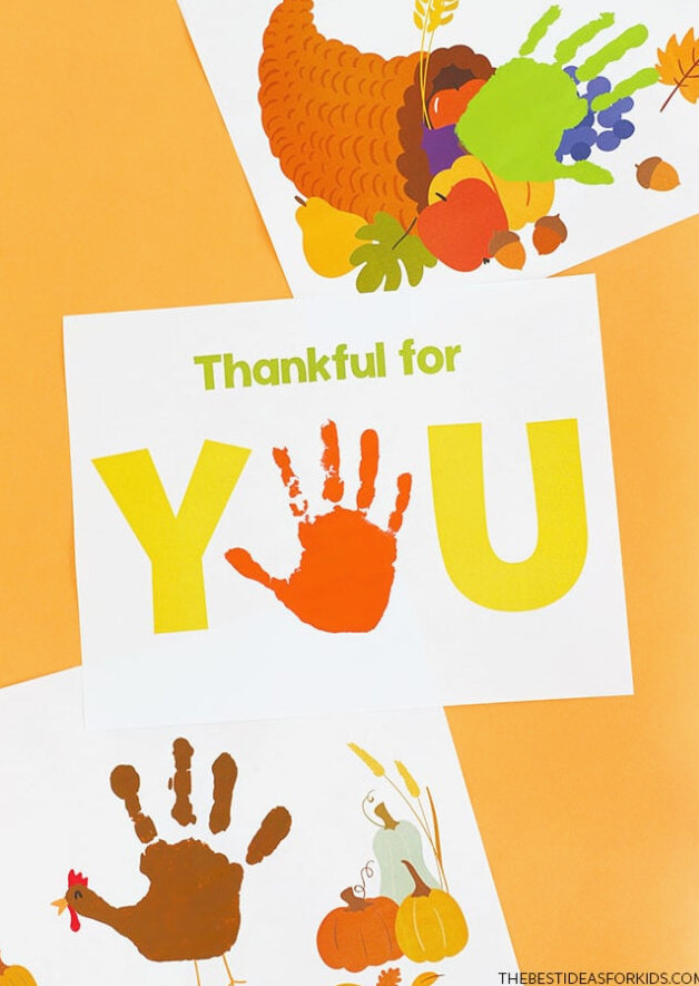 Thanksgiving Handprint Keepsake
