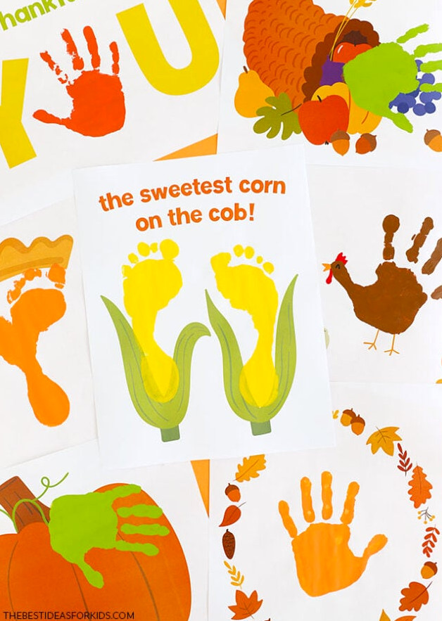 Thanksgiving Handprint Mementos