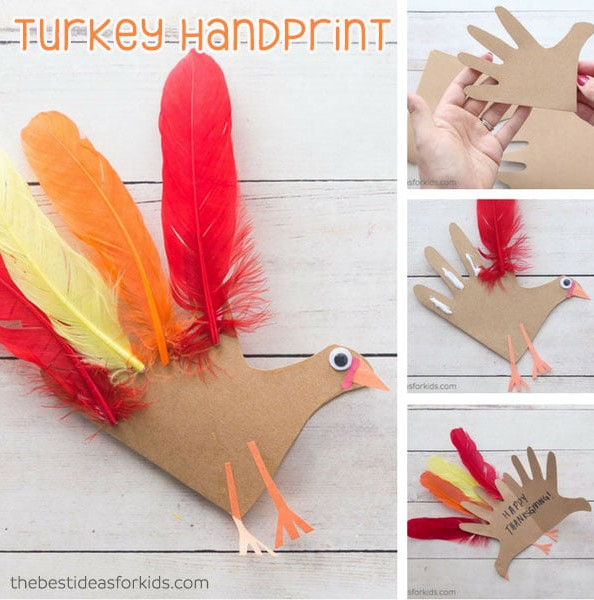 Turkey Handprint Featuring Poem