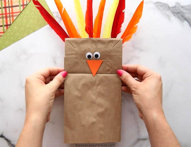 Paper Bag Turkey Project
