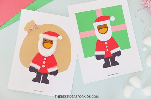 Free Printable Santa Turkey in Disguise