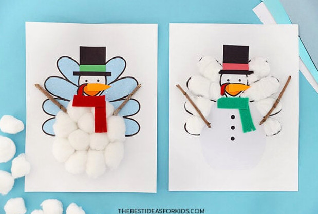 Turkey in Disguise Snowman