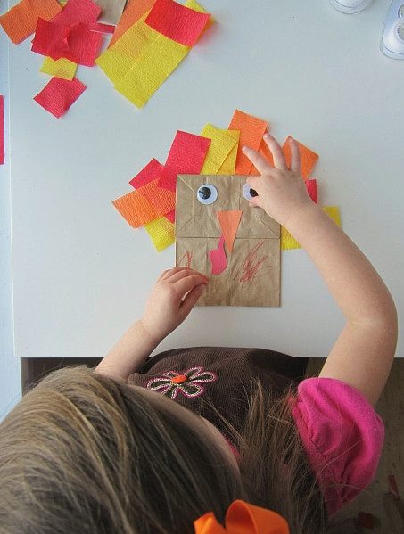 paper bag turkey