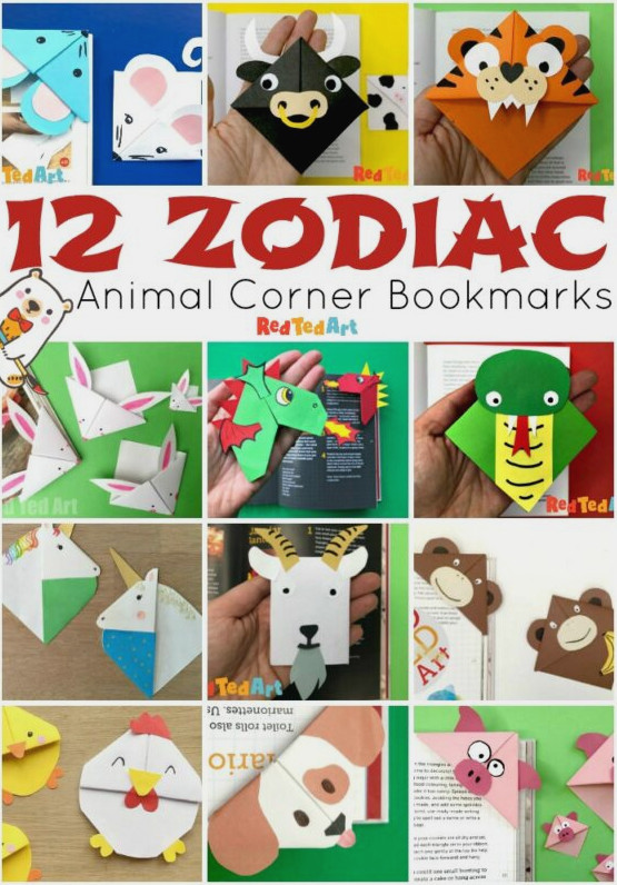 12 Chinese Zodiac Bookmark ideas - which Zodiac Animal is yours?