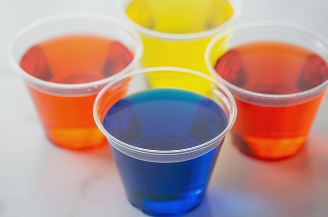 Add Food Coloring to Cups