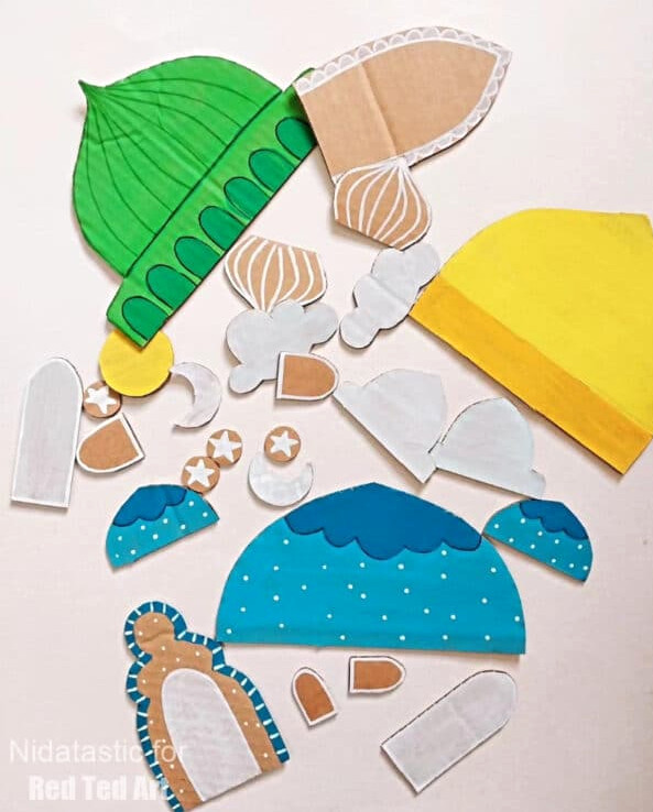have fun painting the shapes