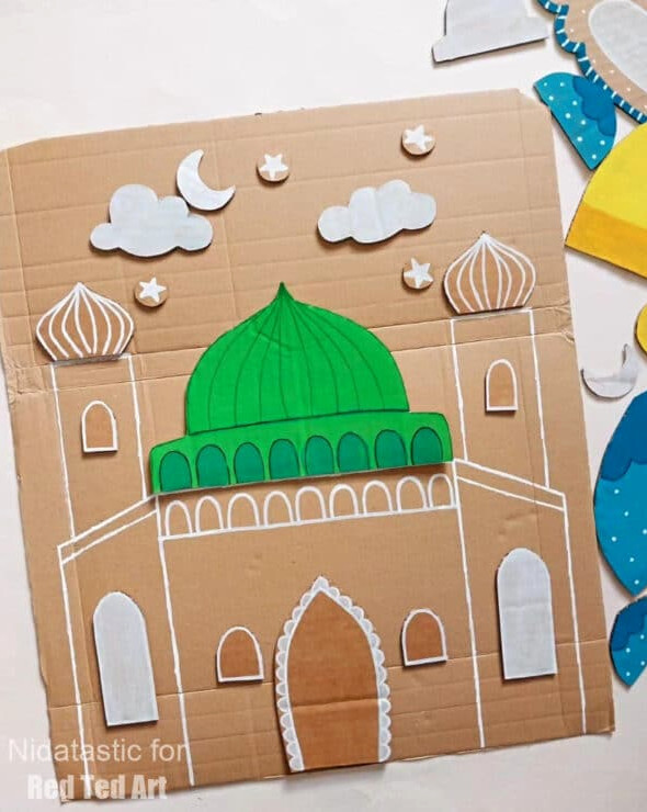 try out different mosque shapes