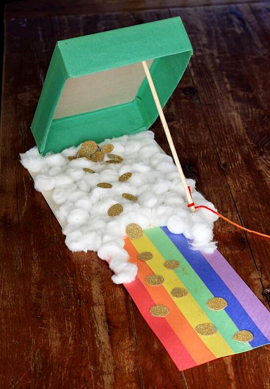 Leprechaun Trap for Preschoolers to make