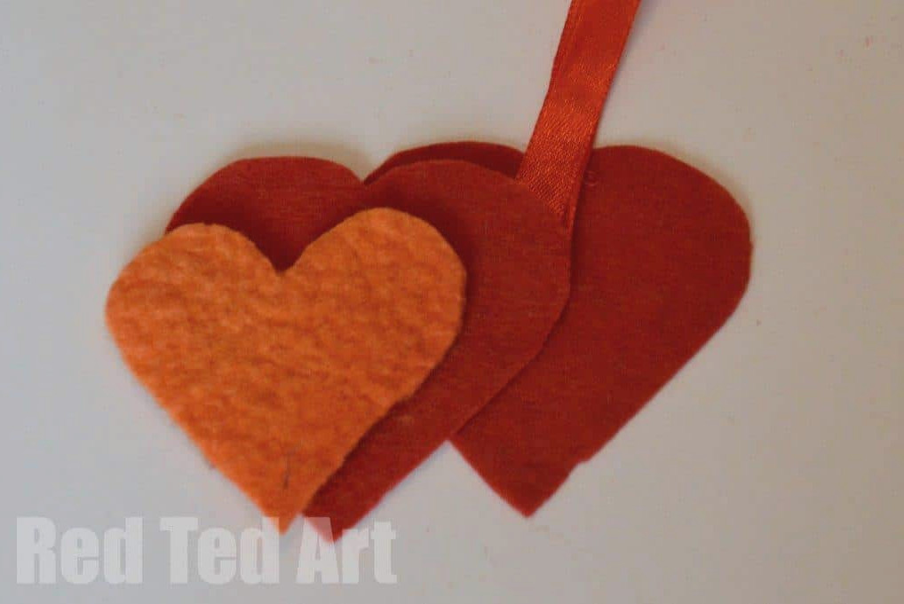 Felt Heart Craft for Kids