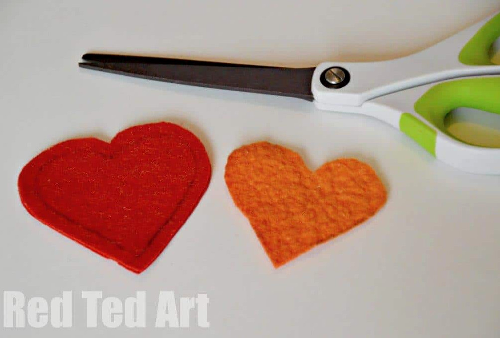 Felt Heart Craft