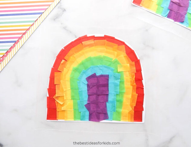 Complete the Tissue Paper Design