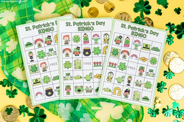 Free Printable St Patrick's Day Bingo