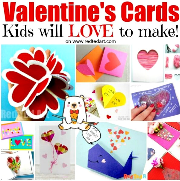 Valentines Cards for Kids to Make