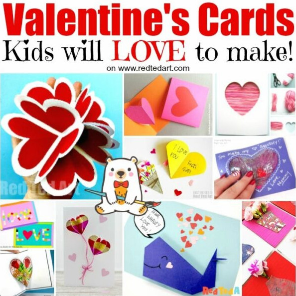 Valentines Cards for Kids to Make