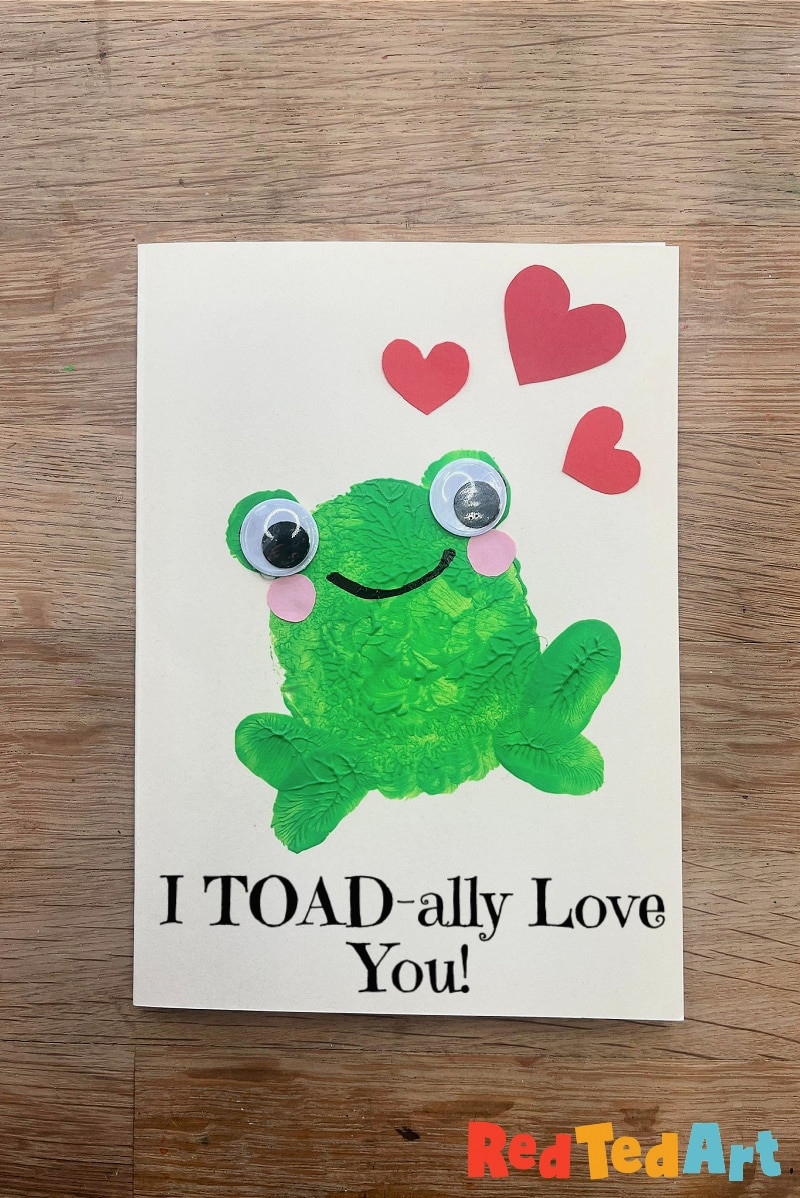 mothers day frog card