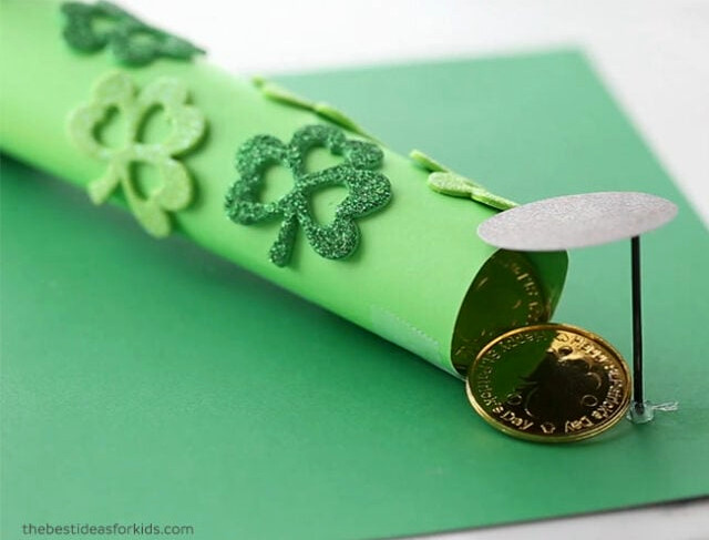 Paper Roll Trap for St Patrick's Day