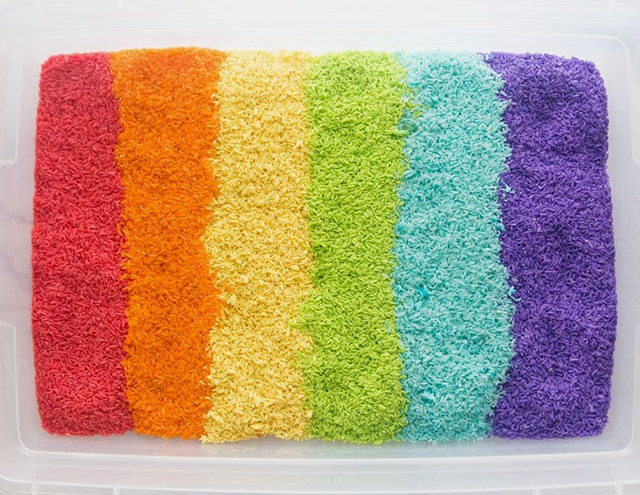 Rainbow Rice Recipe