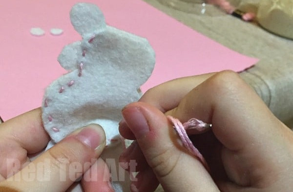 sew the edges