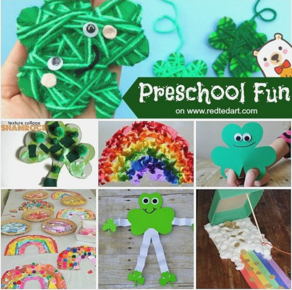 St Patrick's Day Preschool Crafts