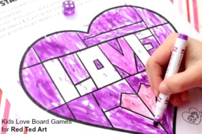 Fabulous Stained Glass Valentines Game