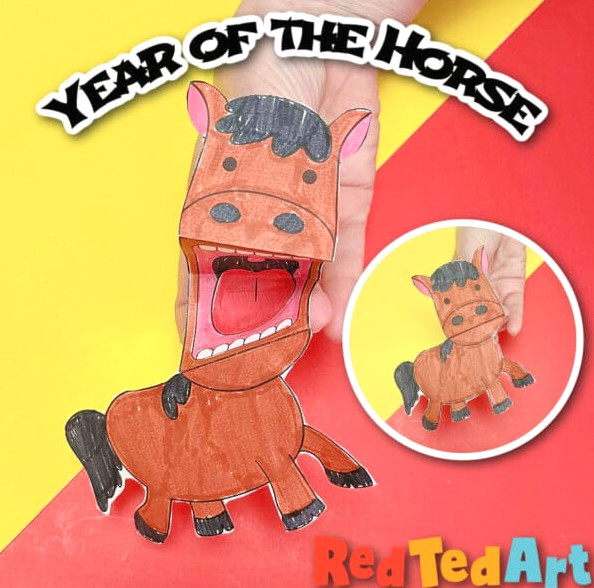 year of the horse crafts