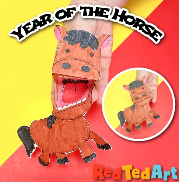 year of the horse crafts