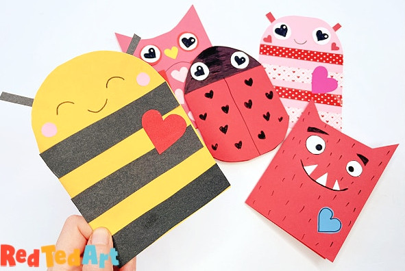 valentines bee craft