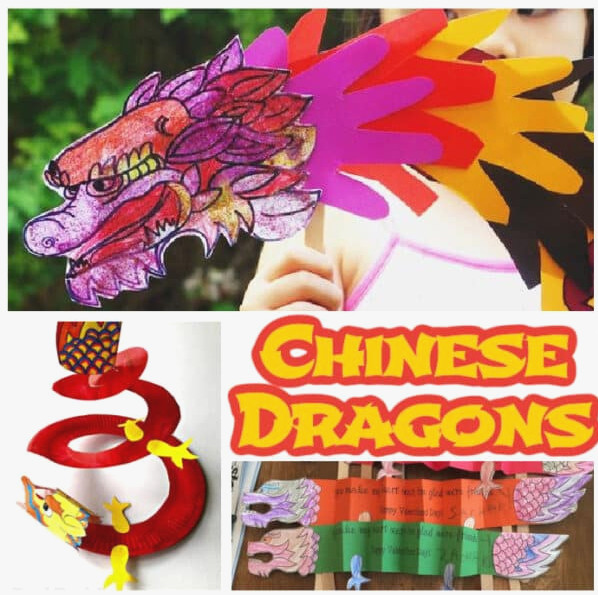 kids chinese dragon crafts