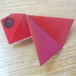 chinese new year goldfish origami