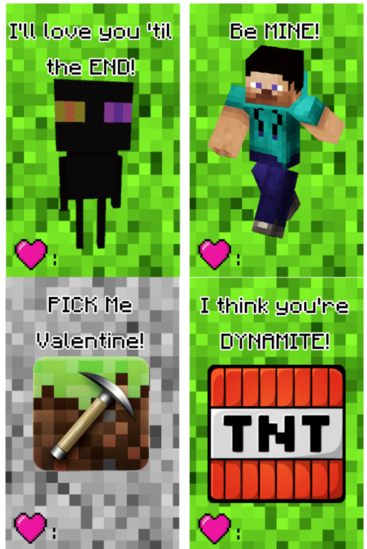 minecraft printable
