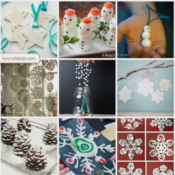 snow crafts and ideas