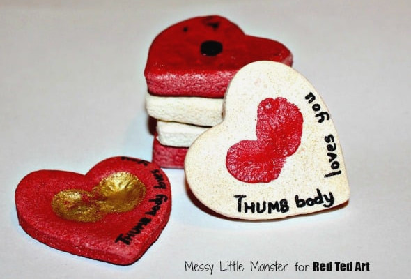 thumbprint heart gifts