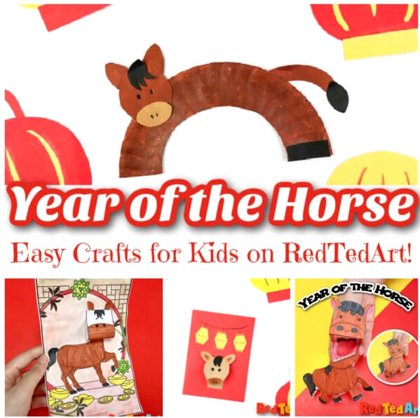 year of the horse crafts