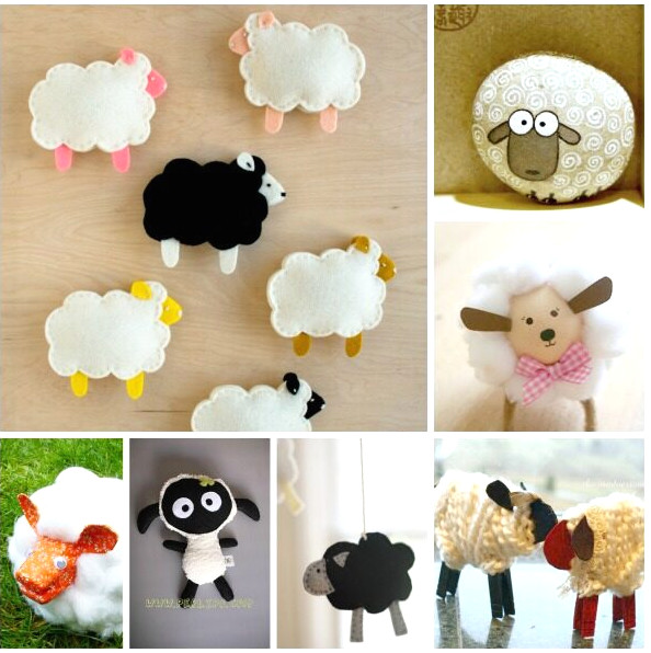 Adorable Lamb Crafts for Spring and Easter