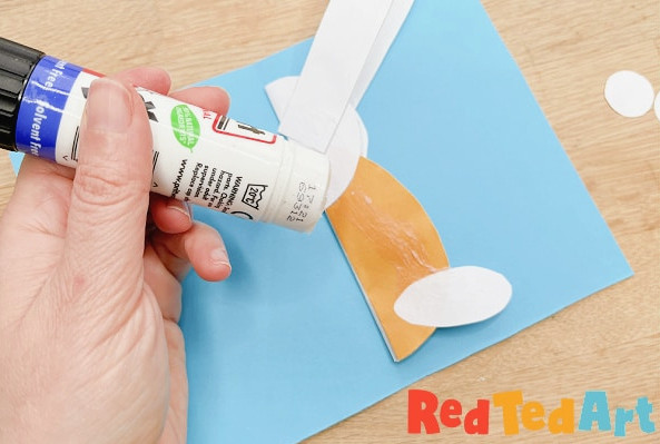 apply the glue again