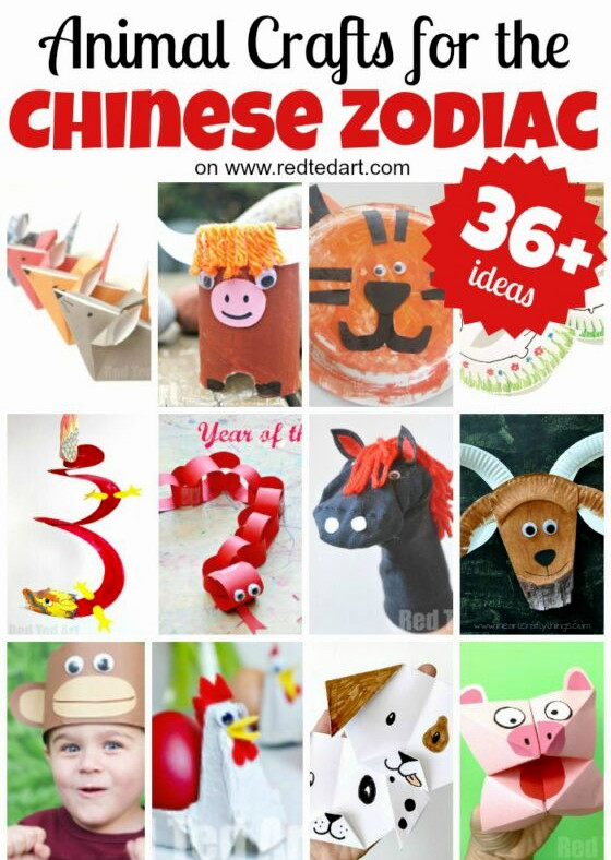 Discovering Chinese New Year through Animal Crafts for the Chinese Zodiac