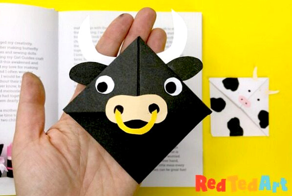Cow Corner Bookmark Designs