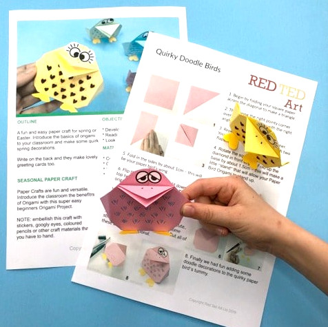 Paper Birds Lesson plan