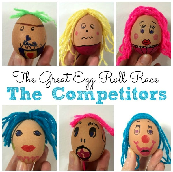 Family Easter Games: Create your own White House Easter Egg Roll Activity at HOME - Try the GREAT EGG RACE on Easter Sunday. This is a "quick setup" activity, yet it is wonderfully entertaining for the WHOLE family. The children are eager to enjoy this Easter Activity again this year! #easter #games #family #eggroll #eastergames #activities