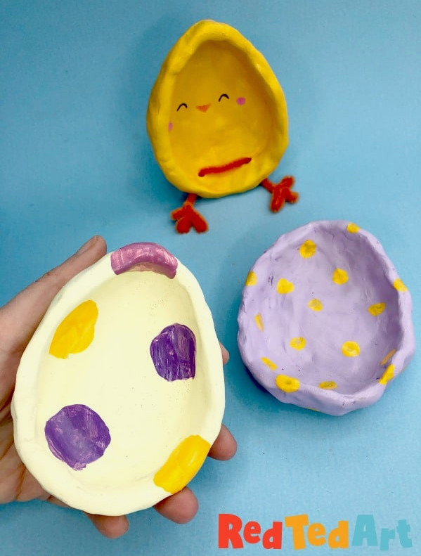 Egg Pinch Pots