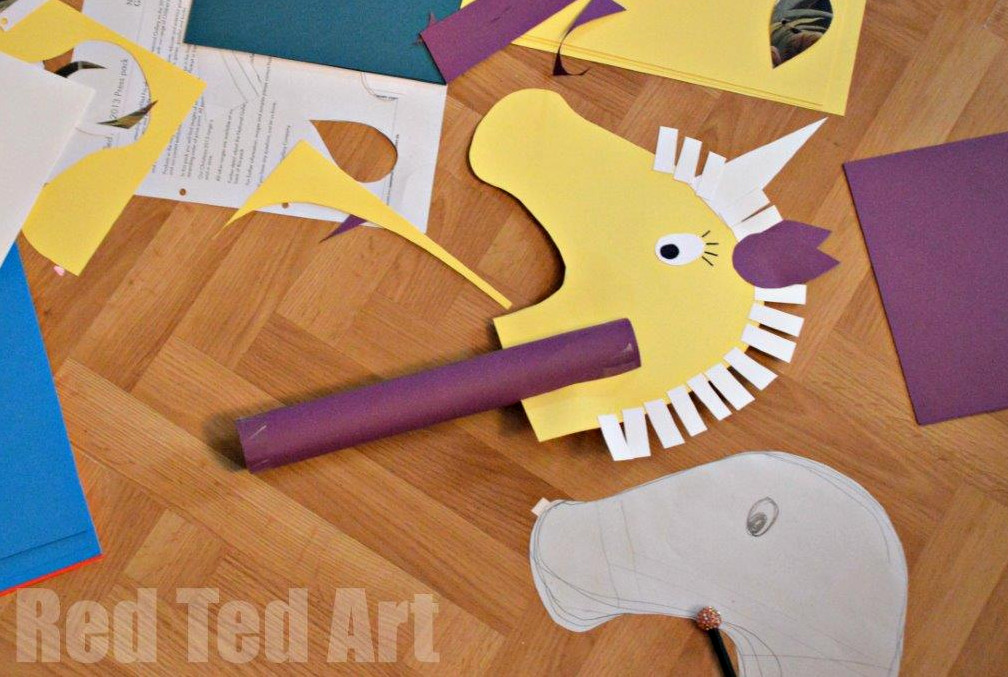 paper hobby horse project